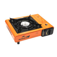 Single Burner Portable Stove (Disposable Cylinder) - Orange