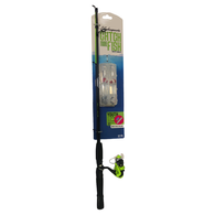 Catch More Fish Green 5' Kids Spin Combo 2-4kg 2 Piece