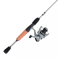 Agility 30/662M Kids/Teens 6'6" Fishing Rod & Reel Spin Combo - Peach