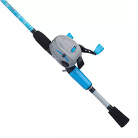 Agility Jellyfish Lp562 Kids Spincast Rod & Reel Combo - Blue