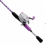 Agility Jellyfish Lp562 Kids Spincast Rod & Reel Combo - Purple