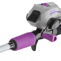 Agility Jellyfish Lp562 Kids Spincast Rod & Reel Combo - Purple
