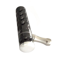 Dual Bearing T-Bar Power Handle With Shimano Shaft - Gunsmoke