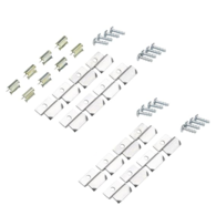 Grey Heki 2 & Mini Heki Motorhome Roof Vent Mounting Kits