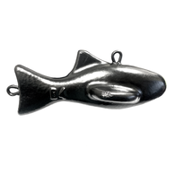 Fish Shaped Coated Downrigger Weight 