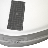 Horseshoe Lifebuoy With Solas Reflectors - White 
