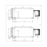 Cd-20 12/24V Rv / Boat Drawer Load Fridge - 20 Litre