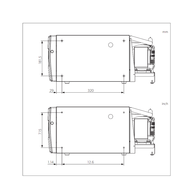 Cd-20 12/24V Rv / Boat Drawer Load Fridge - 20 Litre