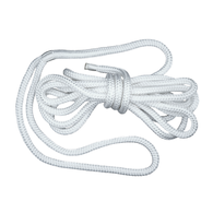 Double Braid Polyester Dock Line 10Mm X 4.6M - White