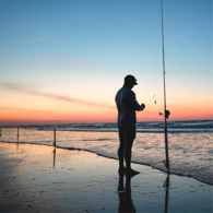 Stowaway Collapsible Stainless Beach Spike 75/130Cm
