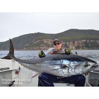 Kona Xt Single Hook Rigged Lure - Super Lumo 