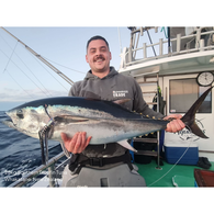 Jonah's Kona Xt Single Hook Rigged Lure - Burple