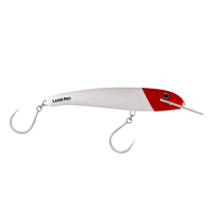 Laser Pro 210 Bibbed Trolling Lure - White Redhead
