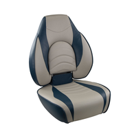 Pro Fish Folding Seat Charcoal/Grey High Back