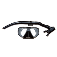 Carbon S79 Adult Mask / Snorkel Set - Black