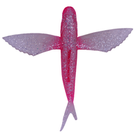 Soft Flying Fish Lure Teaser 7" Or 8"- Pink 