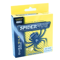 Dura-Silk Braid Hi Vis Yellow Superline - 6lb / 150m