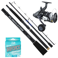 Free Swimmer BR8000 / Eliminator Rod 701HS Combo + Mono 1 Pc.