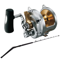Talica 50 2-Speed / Abyss SW 5'6" 50lb Game Combo w/ Adjustable Butt