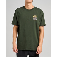 The Captain Cooked Short Sleeve Tee Shirt - Oil Green
