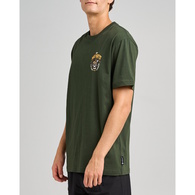 The Captain Cooked Short Sleeve Tee Shirt - Oil Green
