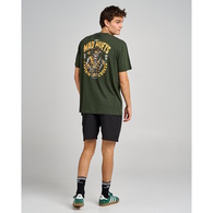 The Captain Cooked Short Sleeve Tee Shirt - Oil Green