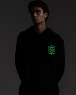 Ahoy Fkrs Shield Fleece Pullover Hoodie - Black