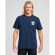 Skull Bucket List Short Sleeve Tee - Navy