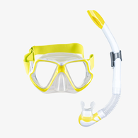 Wahoo Adult Dive & Snorkel Mask - Neon