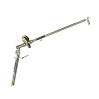 Adjustable Teaser Dredge Boom Bar with Reel Seat  160cm