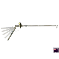 Adjustable Teaser Dredge Boom Bar With Reel Seat  160Cm