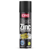 Coloured Zinc Anti-Corrosive Coating Spray 500ml - Black