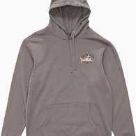 Lurking Hooded Fleece - Charcoal