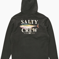 Yellowfin Lined Zip Thru Fleece - Vintage Black