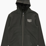 Yellowfin Lined Zip Thru Fleece - Vintage Black