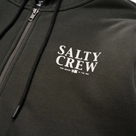 Yellowfin Lined Zip Thru Fleece - Vintage Black