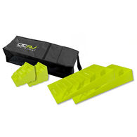 5000Kg 3-Step Level Ramps W/Chock & Bag (Pair)