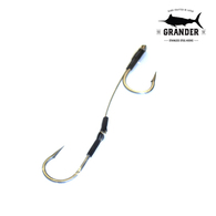Stainless Steel Game Double Hook Set Rig 