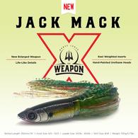 The Weapon X 14" Game Lure - Jack Mack