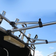 Airflow Bimini Sun Extension Kit Grey 