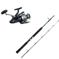 Baitrunner 4000 OC / Aquatip 7'3" 6-8kg Softbait Spin Combo