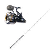 Thunnus CI4 8000 F / Blackout 7' 6-10KG BTR Spin Combo