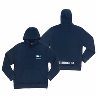 Performance Tri-Colour Snapper Fleece Pullover Hoodie Navy