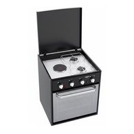 Triplex Rapid 3 Burner Oven With Grill - Carbon 