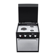 Triplex Rapid 3 Burner Oven With Grill - Carbon 