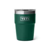 Rambler 16Oz (473Ml) Stackable Tumbler - Black Forest Green