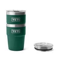 Rambler 16Oz (473Ml) Stackable Tumbler - Black Forest Green