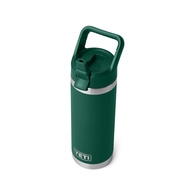 Rambler 18Oz (532Ml) Bottle W/ Straw Cap - Black Forest Green