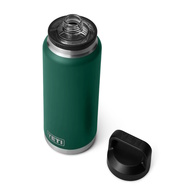 Rambler 36 Oz Bottle Chug Black Forest Green