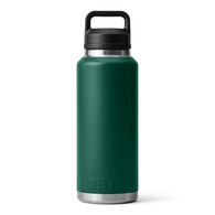 Rambler 46 Oz Bottle Chug Black Forest Green
